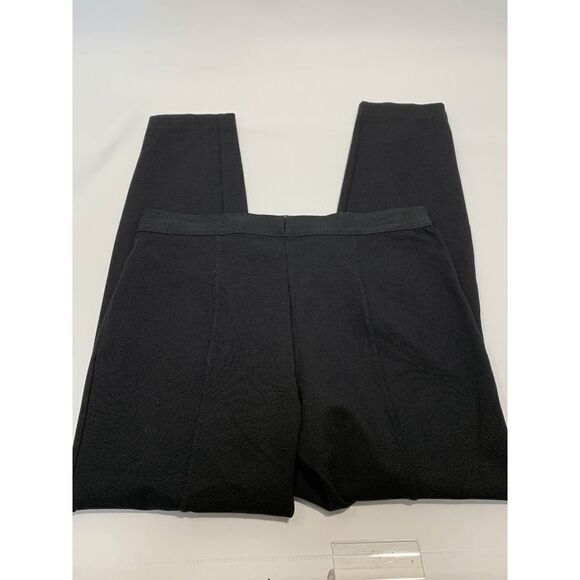 Alfani Women's Elastic Waist Pull-On Slim Fit Tapered Black Legging Pants Size S - Picture 4 of 5